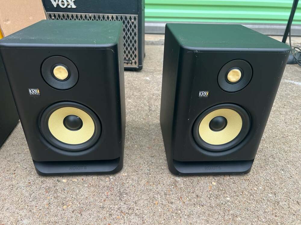 KRK Rokit 5 G4 Studio Monitor Pair Black